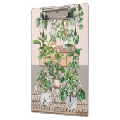 Waterverf Tropische kamerplanten Klembord (Links)