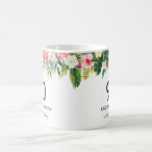 Waterverf Tropische Leidingen Gepersonaliseerde Da Koffiemok (Center)