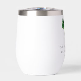 Waterverf Tropische palmbomen Bachelorette