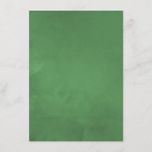 Waterverf Tropische rillingen doorverbinden Menu (Achterkant)