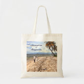 Waterverf Tropische strandbruiloft zomer - Aangepa Tote Bag (Voorkant)