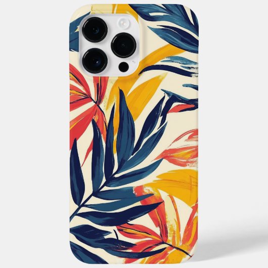 Waterverf Tropische Telefoon Case iPhone / iPad ca (Achterkant)