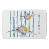 WATERVERF TROPISCHE VIS, VACATIE BINNEN HUIS BADMAT (Voorkant)