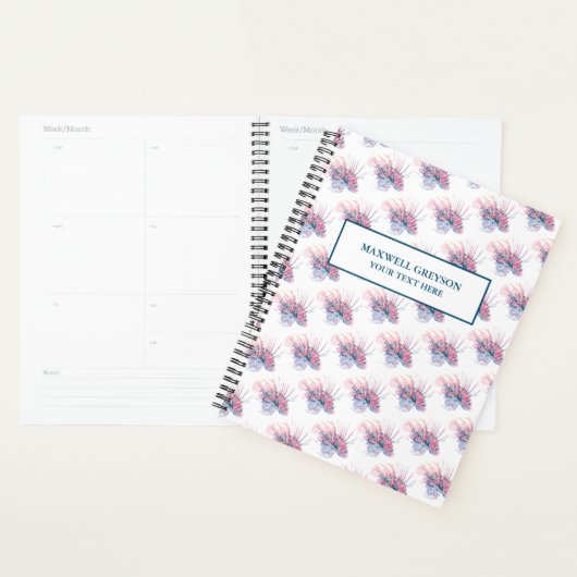 Waterverf Tropische vispatroonplanners Planner (Display)