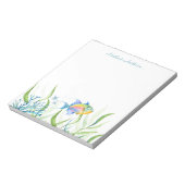 Waterverf Tropische visproducten — Speciaal papier Notitieblok (Linkerzijde)
