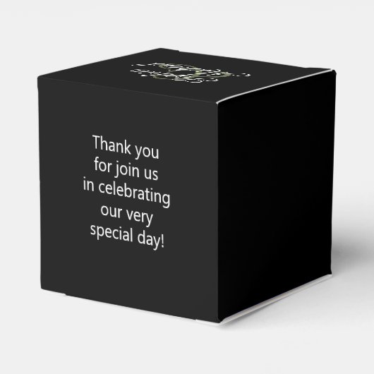 Waterverf tropische vogel van het paradijs bedankdoosjes (Achterkant)