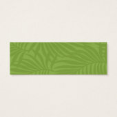 Waterverf Tropische Website Invoegen Groene ID577 Mini Visitekaartjes (Achterkant)