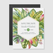 Waterverf Tropische zomervakantie (Voorkant / Achterkant)