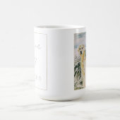 Waterverf Trotse Golden Retriever Dog Koffiemok (Center)