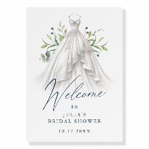 Waterverf Trouwjurk Vrijgezellenfeest Welkom