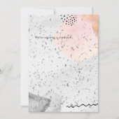 waterverf trouwuitnodiging kaart (Voorkant)