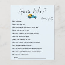 Waterverf Truck met Zonnebloemen Guess Who Game