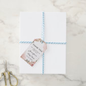 Waterverf  Tuin Bloemen Baby shower Gift Cadeaulabel (Met Touw)