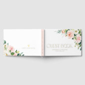 Waterverf  Tuin Bloemen Lente Bruiloft Gastenboek (Volledig)