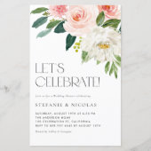 Waterverf Tuin Bloemen Trouwdouche (Voorkant)