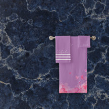 Waterverf tuin bloemenlavendel naam