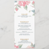 WATERVERF TUIN BRUILOFT diner menu (Voorkant)