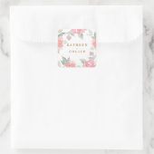 WATERVERF TUIN BRUILOFT sticker zegels (Tas)
