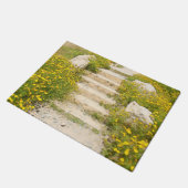 Waterverf tuin deurmat (Schuin)