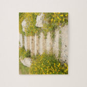 Waterverf tuin legpuzzel (Verticaal)