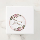 Waterverf Tuinbloemen Dank u Bedankjes Labels (In situ)