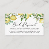 Waterverf tuinbouwbloemen Verzoek Encl Informatiekaartje (Voorkant)