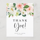 Waterverf tuinbouwers Weddenschap Hartelijk dank (Voorkant)