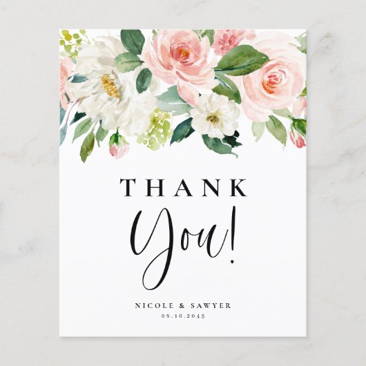 Waterverf tuinbouwers Weddenschap Hartelijk dank (Voorkant)