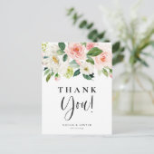 Waterverf tuinbouwers Weddenschap Hartelijk dank Briefkaart (Staand voorkant)