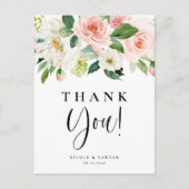 Waterverf tuinbouwers Weddenschap Hartelijk dank Briefkaart (Voorkant)