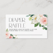 Waterverf  tuinvloerbekkens informatiekaartje (Voorkant)