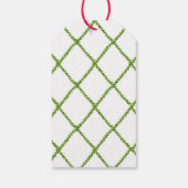 Waterverf Tulip Lentevloer Gelukkige Verjaardag Cadeaulabel (Achterkant)