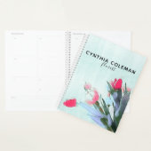 Waterverf Tulips Bouquet Illustrator Florist Planner (Display)