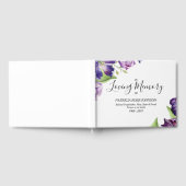 Waterverf Tulips Memorial Funeral Herdenking Gastenboek (Volledig)