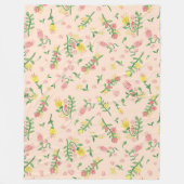 Waterverf Tulp Grote Deken (Voorkant)