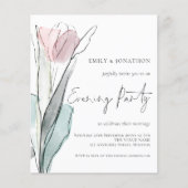 Waterverf Tulp Wedding Evening (Voorkant)