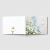 waterverf tulpen bruiloft gastenboek (Volledig)