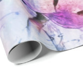 Waterverf tulpen cadeaupapier (Rol Hoek)