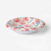 Waterverf Tulpen Patroon Papieren kommen (Gebogen)