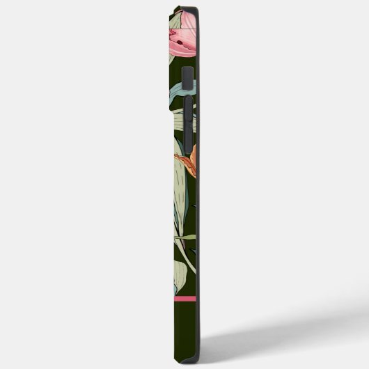  Waterverf Tulps Floral Pattern Case-Mate iPhone Case (Achterkant / Links)