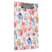 Waterverf Tulps Patroonklembord Klembord (Rechts)