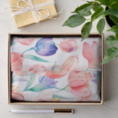 Waterverf Tulps Patroonpapier Tissuepapier (Geschenk)