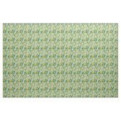 Waterverf Turquoise Lemon Fruit Pattern Stof (Fat Quarter)