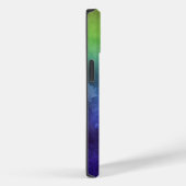 Waterverf Turquoise Paarse Groen  Case-Mate iPhone Case (Achterkant / Rechts)