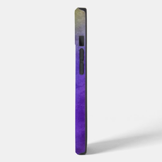 Waterverf Turquoise Paarse Groen Case-Mate iPhone Case (Achterkant / Links)