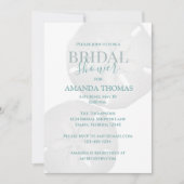 Waterverf Turquoise Seaside Sand Dollar Elegant Kaart (Voorkant)