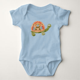  Waterverf Turtle Girls Romper