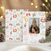 Waterverf Twaalf Dagen van Kerstmis Foto