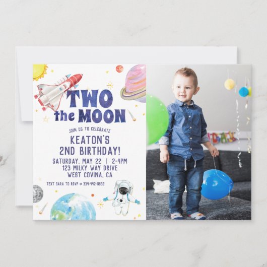 Waterverf Twee: de uitnodigingen van de Dagen van  (Voorkant)