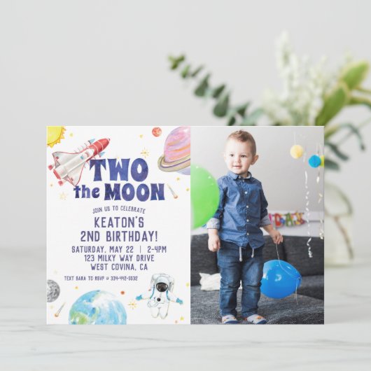 Waterverf Twee: de uitnodigingen van de Dagen van  (Staand voorkant)